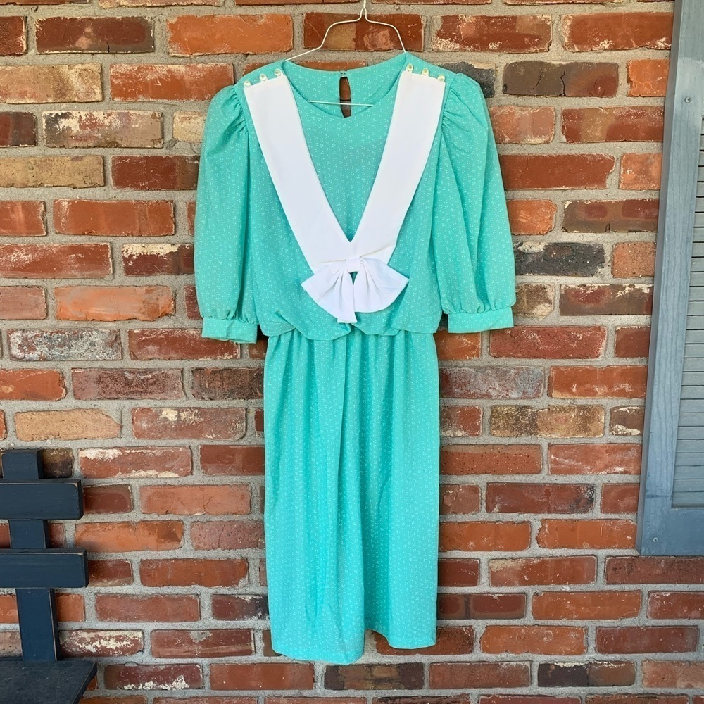 Vintage Just Ducky Women’s Dress Sailor Style Made In USA Sz 6